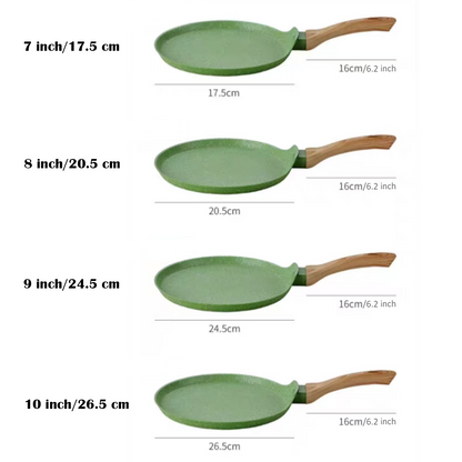 Nonstick Medical Stone Frying Pan Skillet 7,8,9,10 inches, Healthy Egg Pan, Omelette Pan